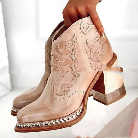 Bottines Western Chic!